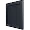 Ekena Millwork 12"W x 12"H True Fit PVC Framed Board-n-Batten Shutters Sample, Starless Night Blue SAMPLE-TFPBFOB - alternate 2